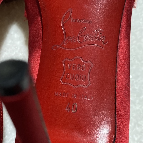 Christian Louboutin Spike Heels 40 - Picture 6 of 12